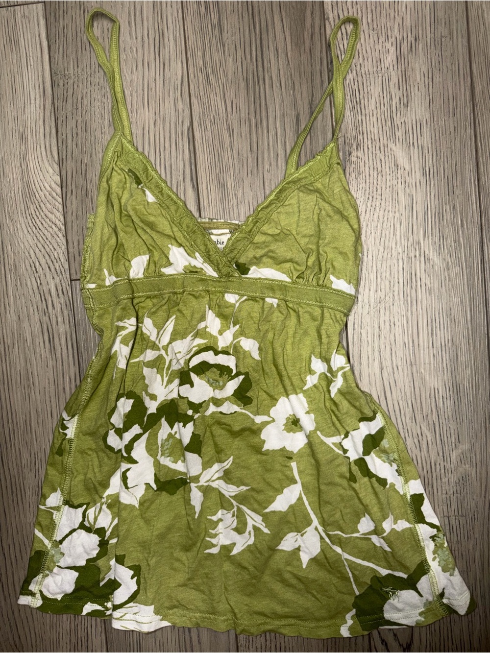 Y2K Abercrombie & fitch babydoll tank top - Picture 1 of 4